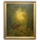 Tableau "Chevaux" signé E.Jn-LOUIS 86
