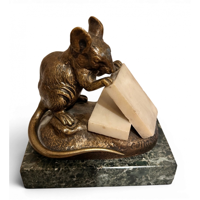 Bronze "Souris" signé MASSON