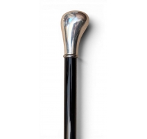 Canne épée pommeau argenté