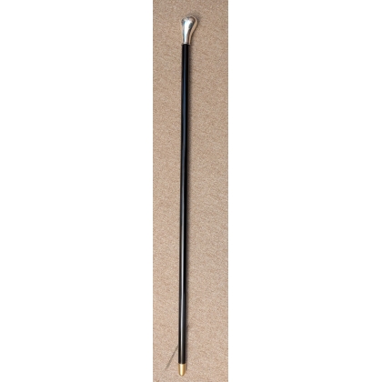Canne épée pommeau argenté