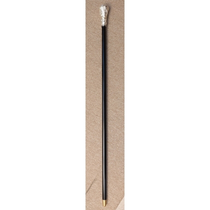 Sword-handled walking stick with a silver Cipher pommel