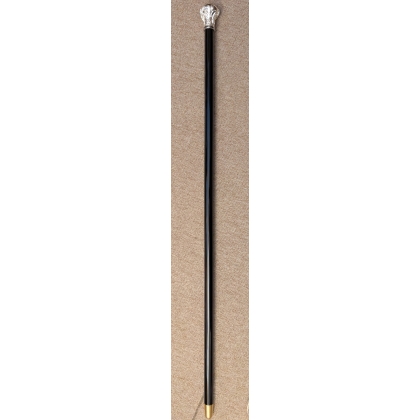 Sword-handled walking stick with a silver ‘Royal’ pommel