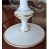 Paire de coupes en opaline décor doré