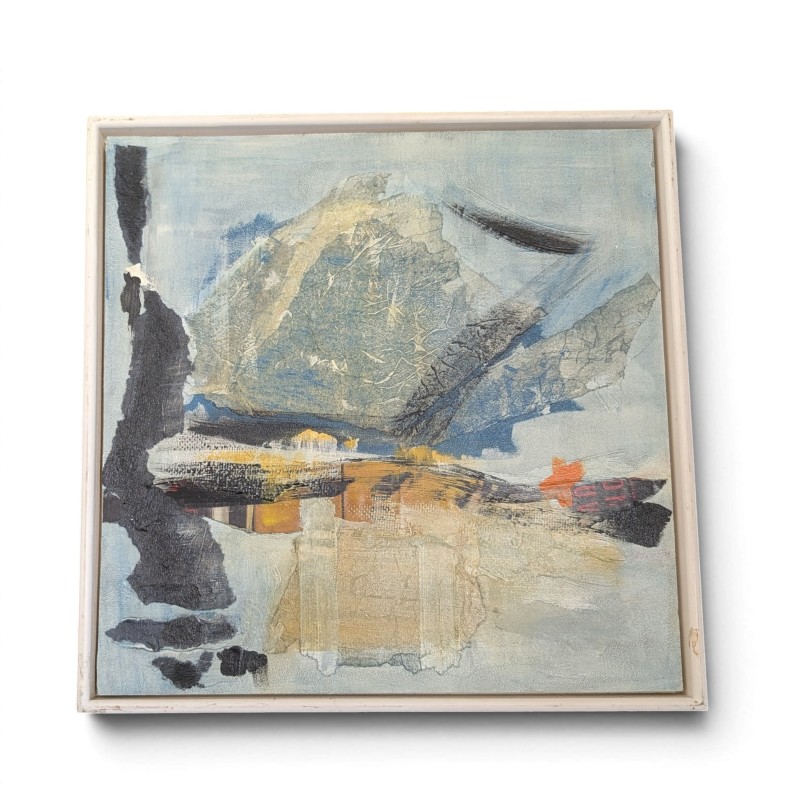 Tableau abstrait signé CHM 94