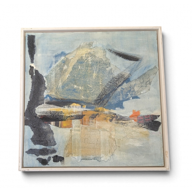 Tableau abstrait signé CHM 94