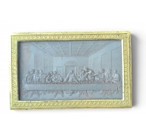 Bas relief "La sainte cène" signé PUTINATI F. 1818