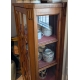 Vitrine Directoire en cerisier marqueté