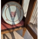 Vitrine Directoire en cerisier marqueté