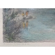 Gravure "Genève" par ROUARGUE
