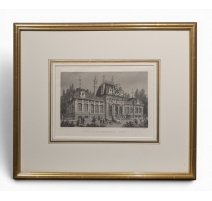 Gravure "Ecole des arts industriels à Genève"