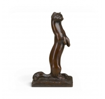 Bronze "Hermine dressée" signée Robert HAINARD