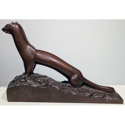 Bronze "Hermine" signée R. HAINARD