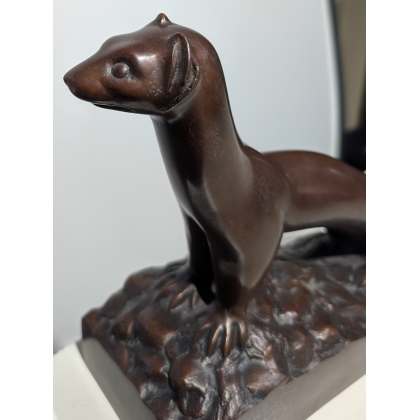 Bronze "Hermine" signée R. HAINARD
