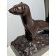 Bronze "Hermine" signée R. HAINARD