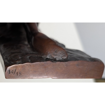 Bronze "Hermine" signée R. HAINARD