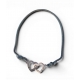 Bracelet en or blanc double coeur Dinh Van