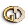 Boucle de ceinture Bicolore par GUCCI