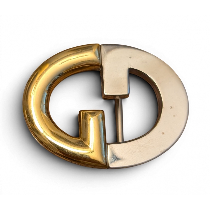 Boucle de ceinture Bicolore par GUCCI