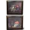 Paire de reproductions de tableaux