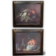 Paire de reproductions de tableaux
