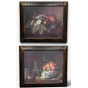 Paire de reproductions de tableaux