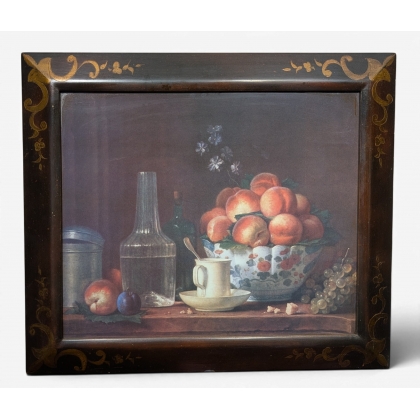 Paire de reproductions de tableaux