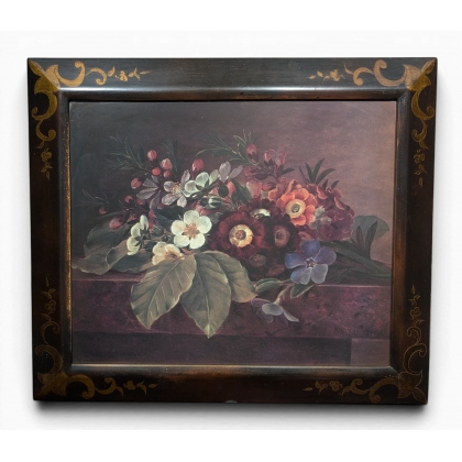 Paire de reproductions de tableaux