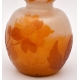 Vase de forme coloquinte signé GALLÉ