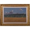 Tableau "Champ de blé" signé CHINET