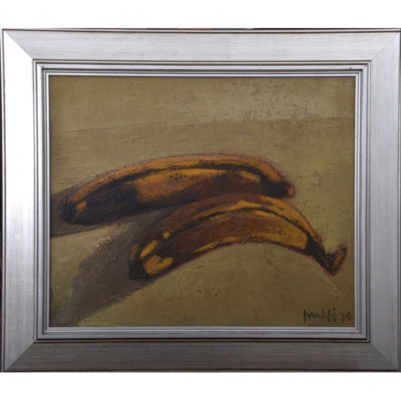 Tableau "Les bananes" signé MAFLI 79