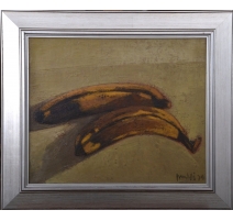 Tableau "Les bananes" signé MAFLI 79