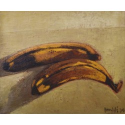 Tableau "Les bananes" signé MAFLI 79