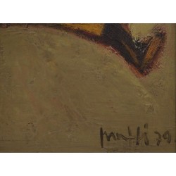 Tableau "Les bananes" signé MAFLI 79