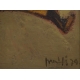 Tableau "Les bananes" signé MAFLI 79