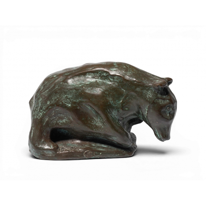 Bronze "Ours" signé BOVI