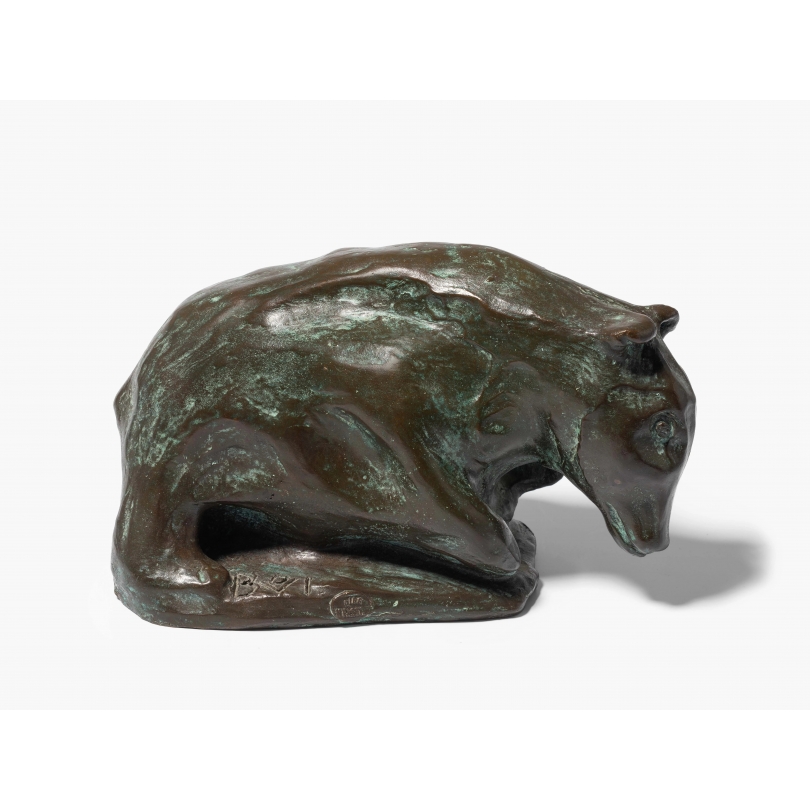Bronze "Ours" signé BOVI