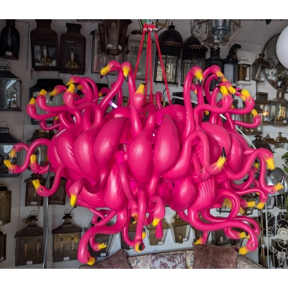 Lustre Pop-Art Flamants rose