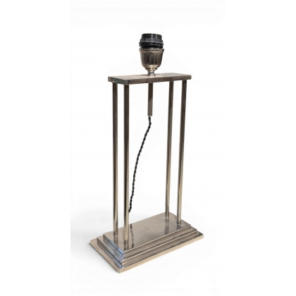 Lampe ajourée chromée