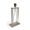 Chrome-plated openwork lamp