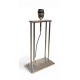 Lampe ajourée chromée