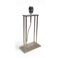 Lampe ajourée chromée