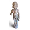 Shiva debout en bois sculpté