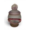 Glass-covered pot by Jon Art