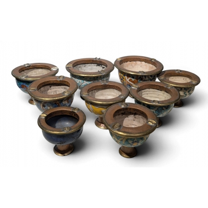 Lot de cendriers Marocains