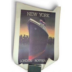Poster "New York London Rotterdam" by TYRREL