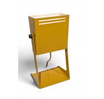 Lampe de bureau Space Age jaune