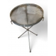 Table d'appoint ronde en métal