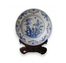 Assiette en porcelaine de Delft