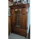 Armoire à glace marquetée à 1 porte
