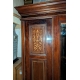 Armoire à glace marquetée à 1 porte